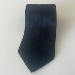 Black on black Polka Dot Men’s Tie - Perry Ellis Portfolio